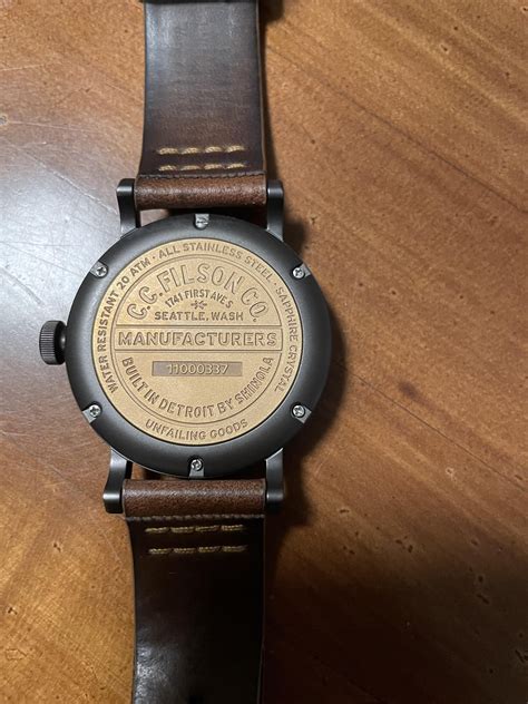 fake filson watches|who makes filson watches.